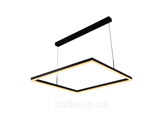 Стельова світлодіодна люстра QQD3063 (Чорний) Київ