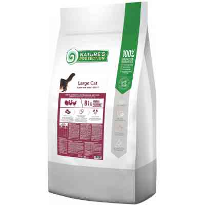 Сухой корм для кошек Nature's Protection Large cat Adult 18 кг (NPB46051) Винница
