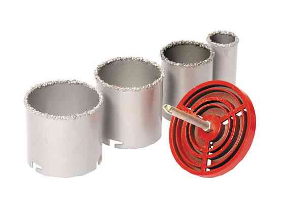 GRANITE Набір корончастих свердл для плитки GRANITE 4 шт 33-73 мм вольфрамове напилення 2-08-00 Київ