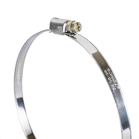 Хомут черв'ячний неіржавкий 9 мм D100-120мм 10 шт SIGMA (2510181) Київ