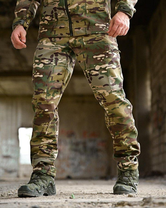 Демисезонный тактический костюм на флисе OMEGA мультикам НП4881 Одесса - изображение 7