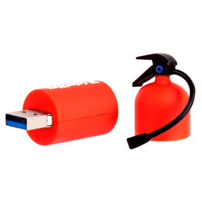 USB флеш накопитель ColorWay Fire 64 GB USB 3.0 Red (CW-USBFE64) Винница - изображение 6
