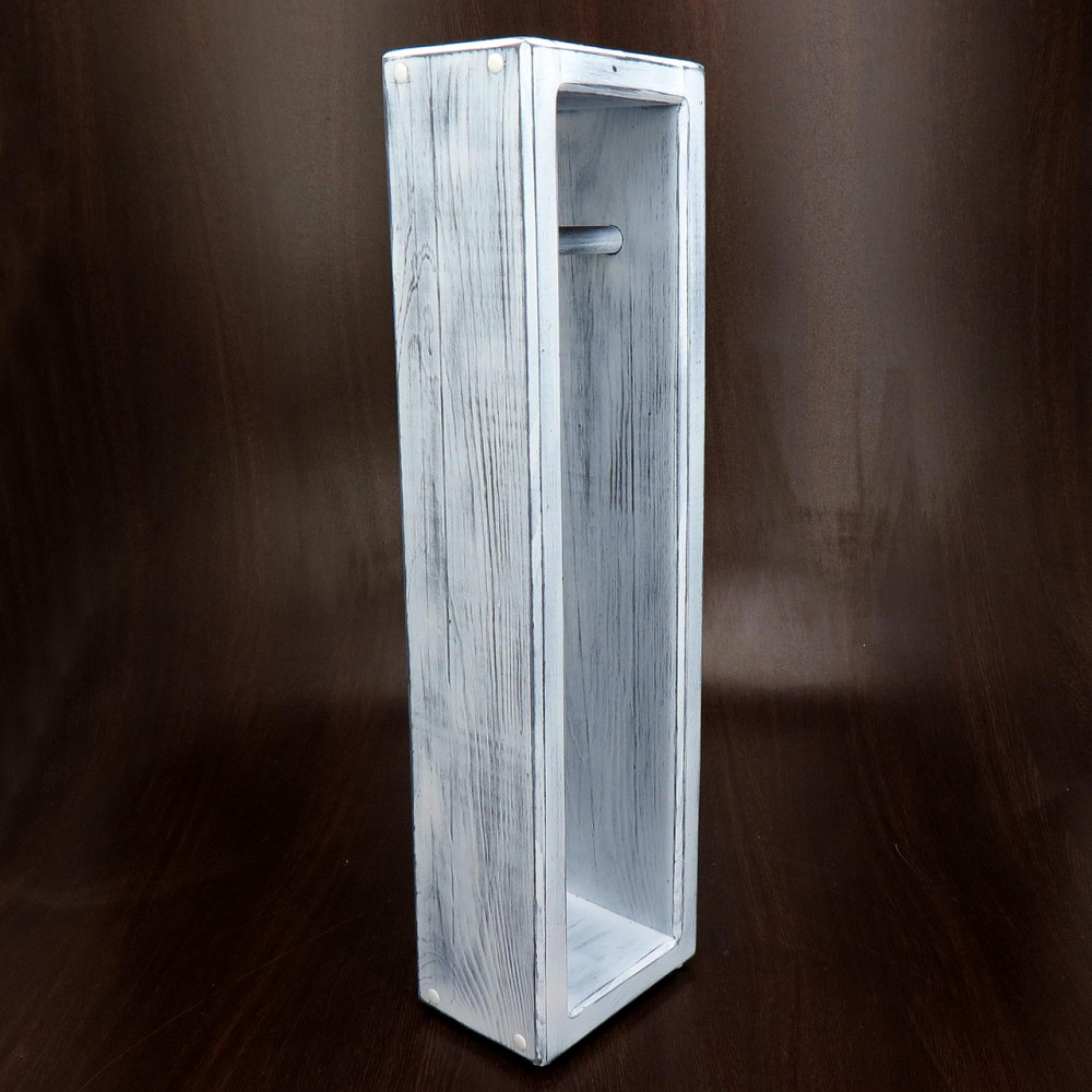 Тримач для туалетного паперу "Аурум" шеббі Миколаїв - фото 3