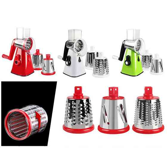 Овочерізка Tabletop Drum Grater Kitchen Master BIG 5139 – легко та швидко подрібнить овочі Одеса