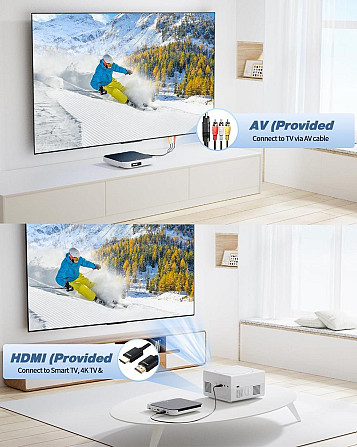 Уценка! Многоформатный 1080P 110-240V mini DVD-плеер Desobry Днепр - изображение 5
