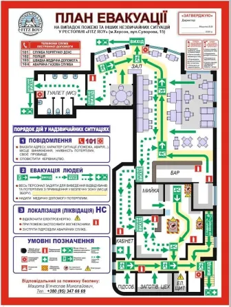 Разработка и изготовление знаков безопасности и табличек (охраны труда, пожарной безопасности) на производстве Киев - изображение 3