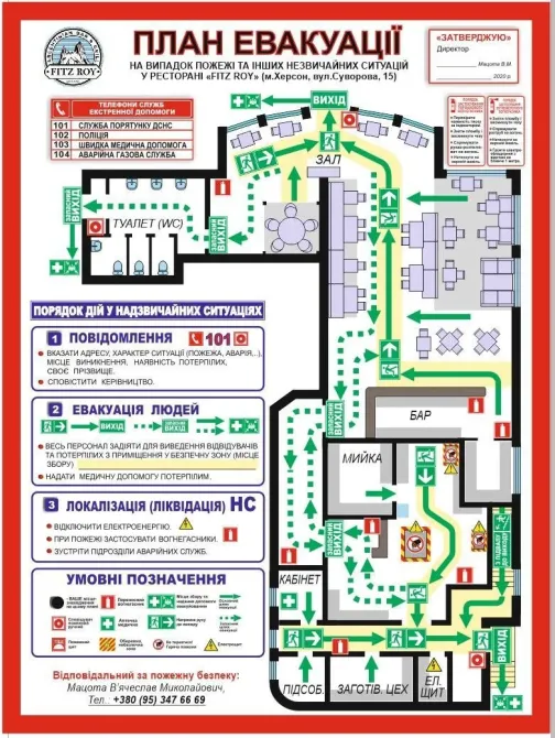 Розробка та виготовлення знаків і табличок безпеки (охорона праці, пожежна безпека)они праці Київ - фото 3