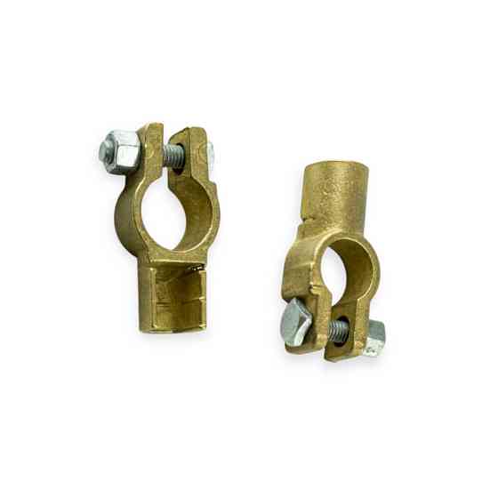 Клема АКБ перемички (к-т) латунь d25 Мукачево