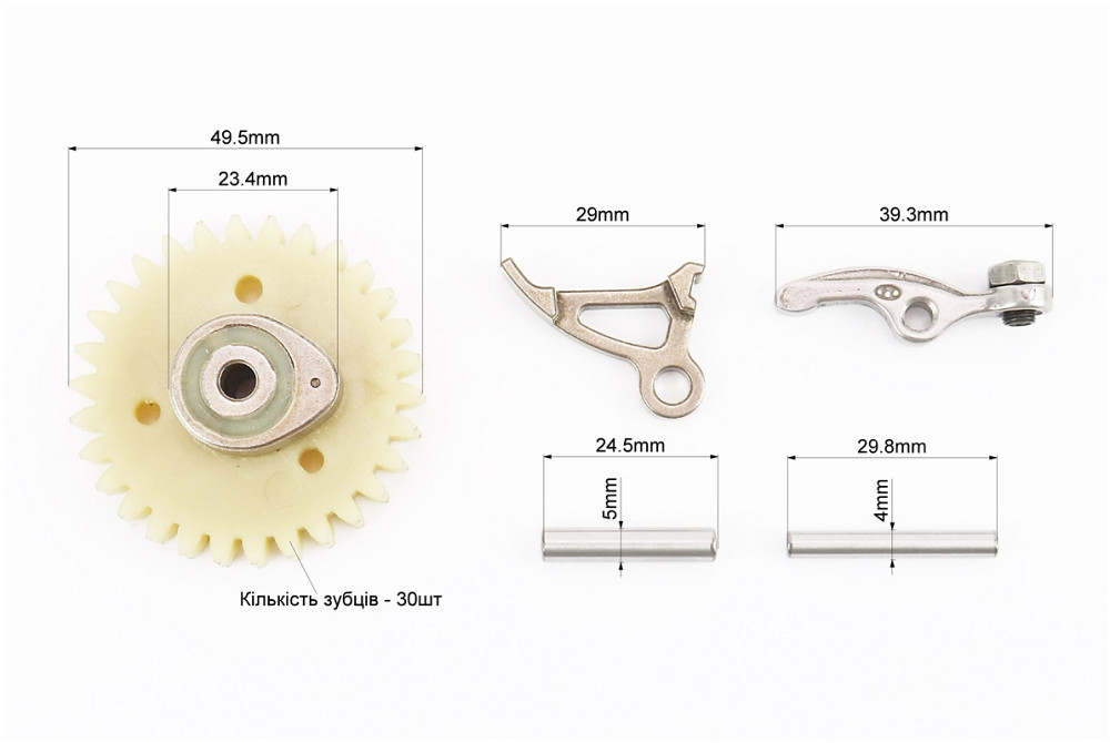Шестерня розподільного вала 139F - 4Т, металевий кулачок + клапанний механізм Киев - изображение 2