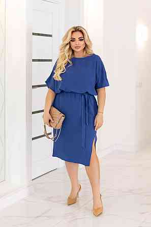 Летнее платье с поясом Fanta 50-52, Джинс Киев