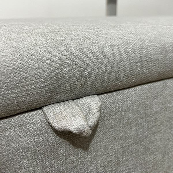 Диван для зони очікування Бассі в тканині з кришкою, 120см Київ - фото 5