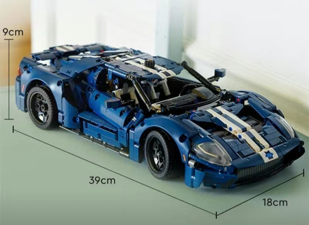 Конструктор машинка Technic Ford GT 2022, 1466 деталей маштаб 1:10 Форд Джети Киев - изображение 7