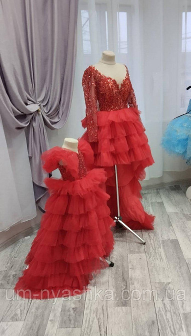 Платья FAMILY LOOK на годик, FAMILY LOOK мама-дочка Кривой Рог - изображение 3