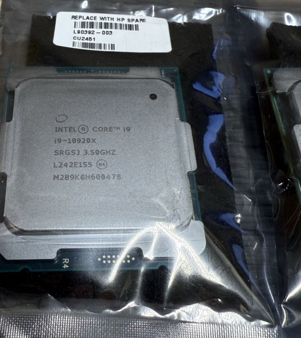 Новий Intel Core i9-10920X 12 ядер, 24 потоки LGA2066 Київ - фото 2