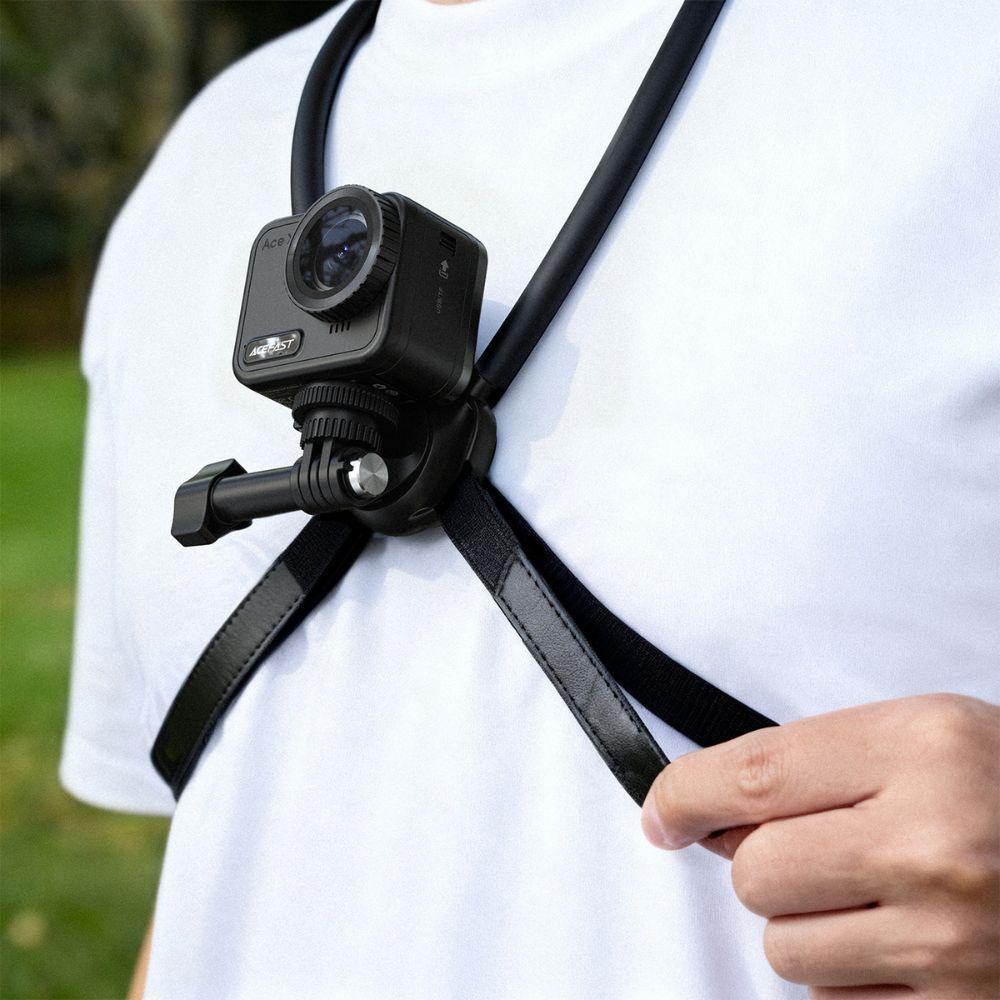 Крепление на шею ACEFAST E37 Air cushion silicone neck-hanging holder Black Одесса - изображение 7