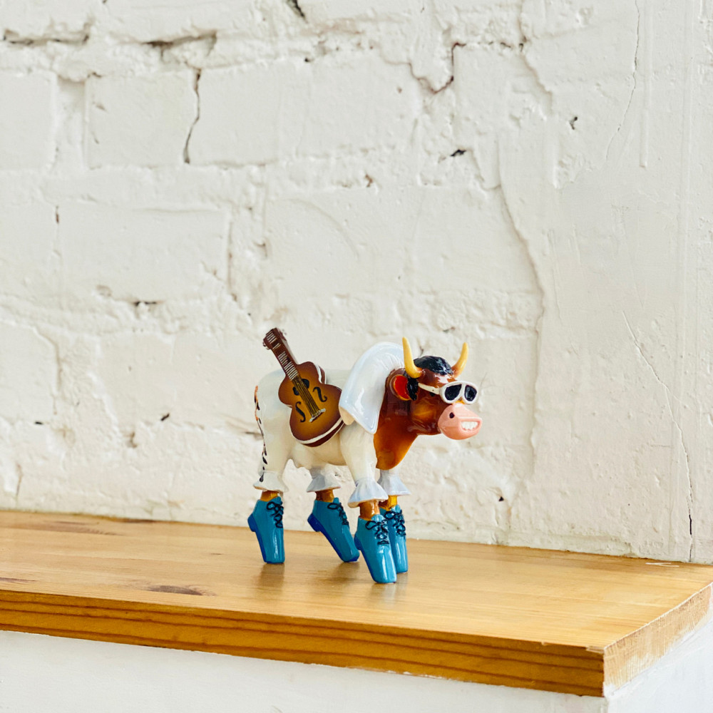 Статуетка корова Rock'n'Roll колекційна (15 х 9.5 см) Київ - фото 3