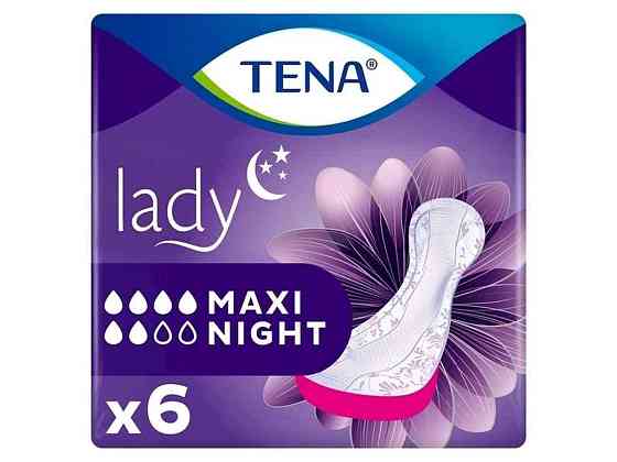 Прокл урологічні жін. Lady Maxi Night 6шт 6крап ТМ Tena Київ