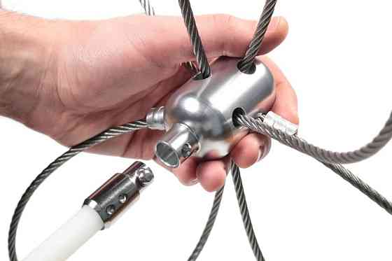 Алюминиевая щетка Savent TURBO 370 мм с тросами Киев