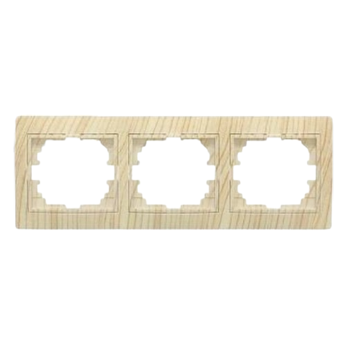 MIRA дуб вибілений матовий Рамка горизонтальна 3-а без вставки Лезард Житомир - изображение 1