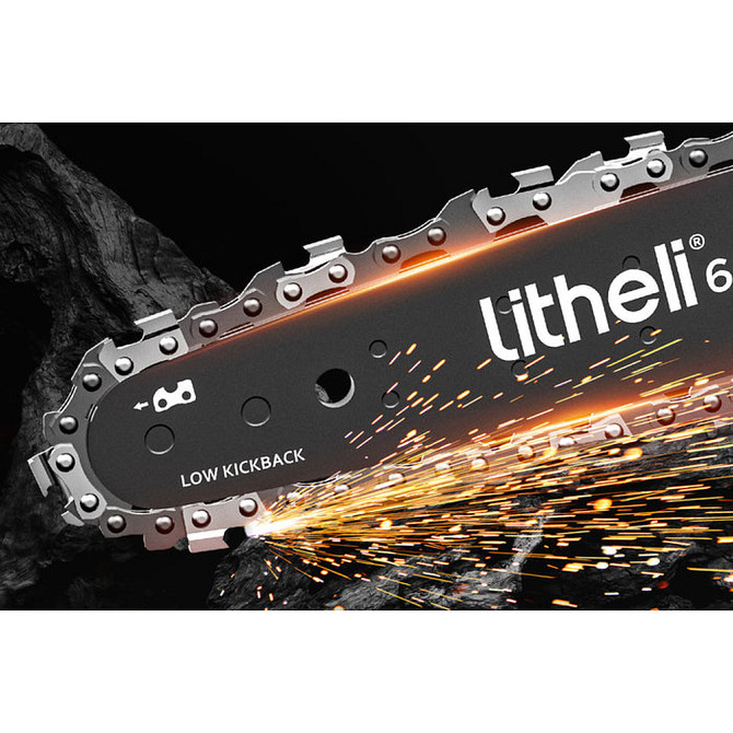 Міні-пила акумуляторна Litheli безщіткова живлення від павербанку + Power Bank Litheli 20000mAh 45W 2А Вінниця - фото 8