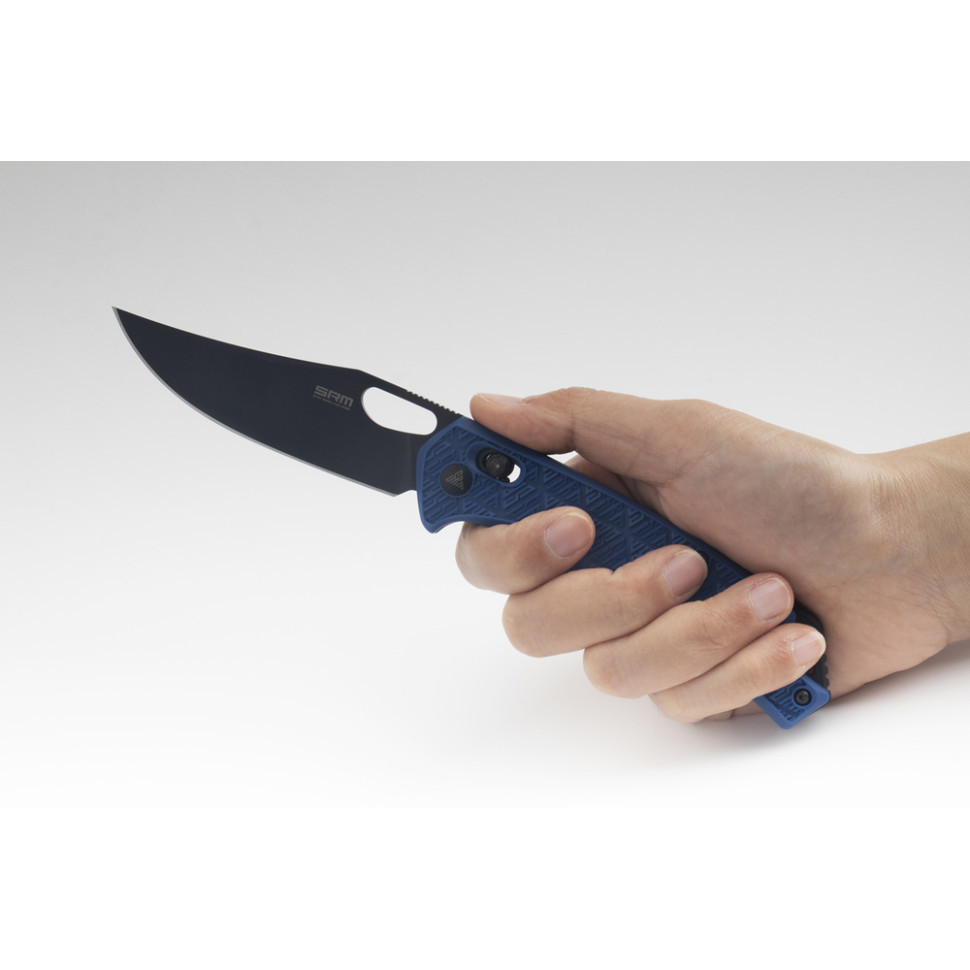 Ніж складаний SRM Retriever 9201-PL, синій Київ - фото 5