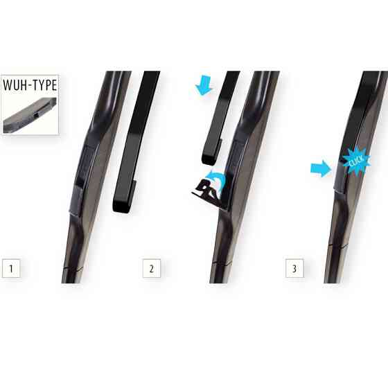 Щетка oximo hybrid 700мм под крюк 9мм дворника Мукачево