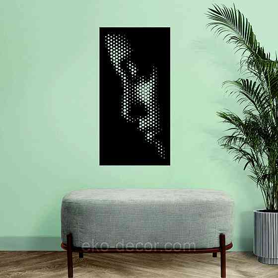 Декоративное настенное Панно «Женщина», Декор на стену 90*46 см Киев