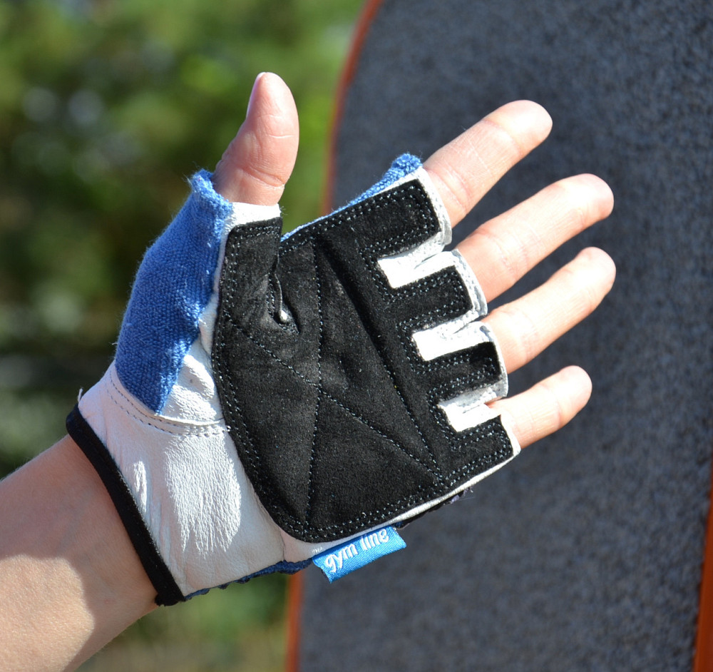 Рукавички для фітнесу Power System PS-2200 Workout Blue S Каменское - изображение 3