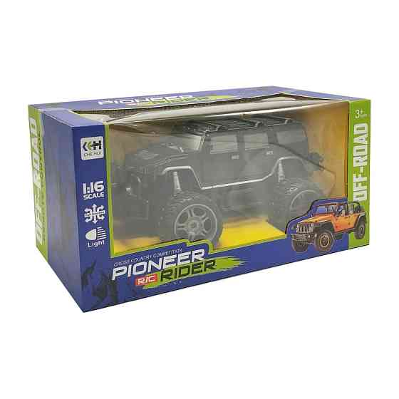 Дитяча машинка на радіокеруванні "Джип" 512A(Black) чорний, 1:16 Вінниця