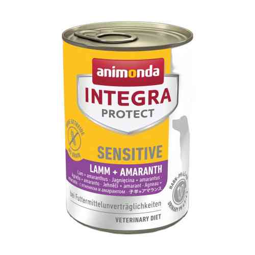 Корм ветеринарний вологий Integra Protect Sensitiv Lamb + Amaranth для собак при харчовій непереносимості ягня + пастернак 4 Київ