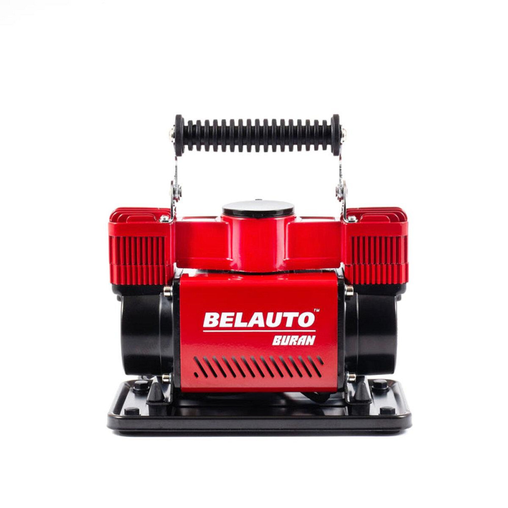 Компрессор автомобильный Белавто БУРАН двухцилиндровый с зажимами АКБ Киев - изображение 6