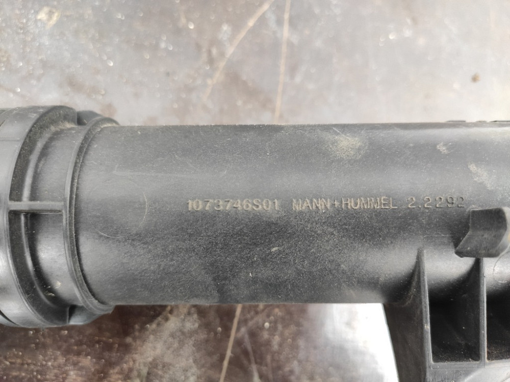 Патрубок інтеркулера Renault Megane III 1.6 dci 2009-2016 (1073746S01) Ковель - фото 2