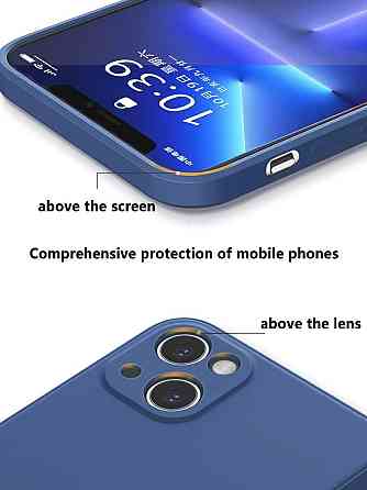 Чохол силіконовий Motorola Edge 50 Sapphire Blue тонкий протиударний захисний накладка з заглушками мікрофібра Київ