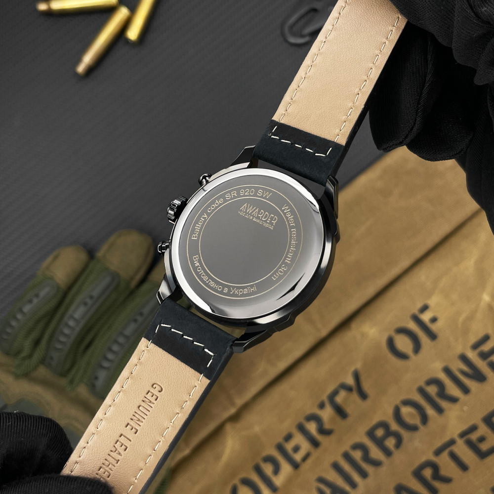 Awarder 016 Тризуб срібло All Black Киев - изображение 4
