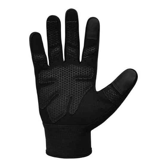 Рукавички для фітнесу RDX W1 Full Finger Plus Grey L Каменское