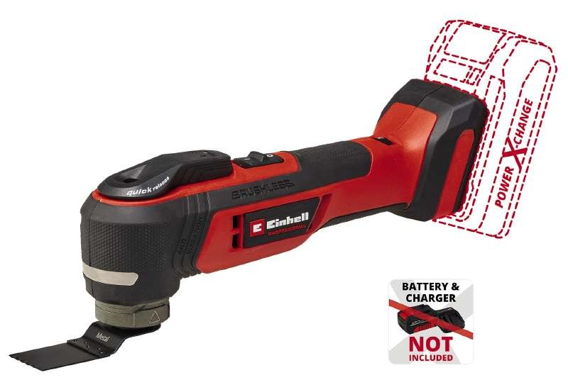 Потужний багатофункціональний інструмент акумуляторний  Einhell TP-MG 18 Li BL - Solo : без АКБ (4465190) Київ - фото 1