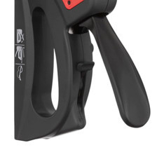 Степлер будівельний під скобу 4-14мм червоний (пластиковий корпус) Мукачево - фото 4