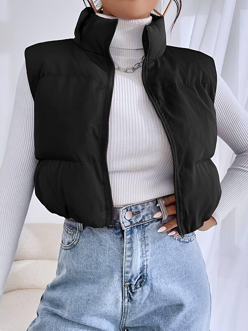 Женская трендовая жилетка плащевка Канада + синтепон 200 Одесса - изображение 1