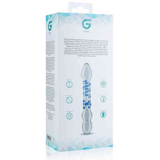 Стеклянный дилдо Gildo Glass Dildo No. 21 Sex Aura Киев