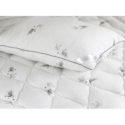 Подушка Руно из искусственного лебединого пуха "Swan Luxury" 50х70 см (310.52_Swan Luxury) Винница - изображение 2