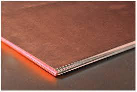 Мідний лист 4х600х1500 мм марки М2 Київ - фото 1