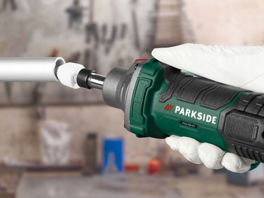 Прямая шлифовальная машина с кейсом Parkside (PGS 500 C2) 500 Вт Нововолынск - изображение 9