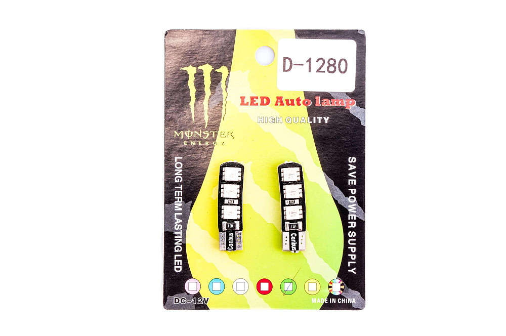 Лампа діодна T10 (пара, 6діодів) GJCT Київ - фото 1