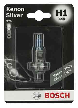 Галогенова лампа BOSCH Xenon Silver Н1 55 W 12 V P14,5s (1987301067) 1 шт./блістер Харків