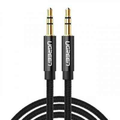 Кабель мультимедійний 3.5mm M to 3.5mm M 2.0m AV112 (Black) Ugreen (50363) Вінниця