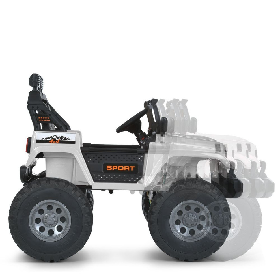 Дитячий електромобіль Джип M 6204EBLR-1(24V) до 60 кг Вінниця - фото 7