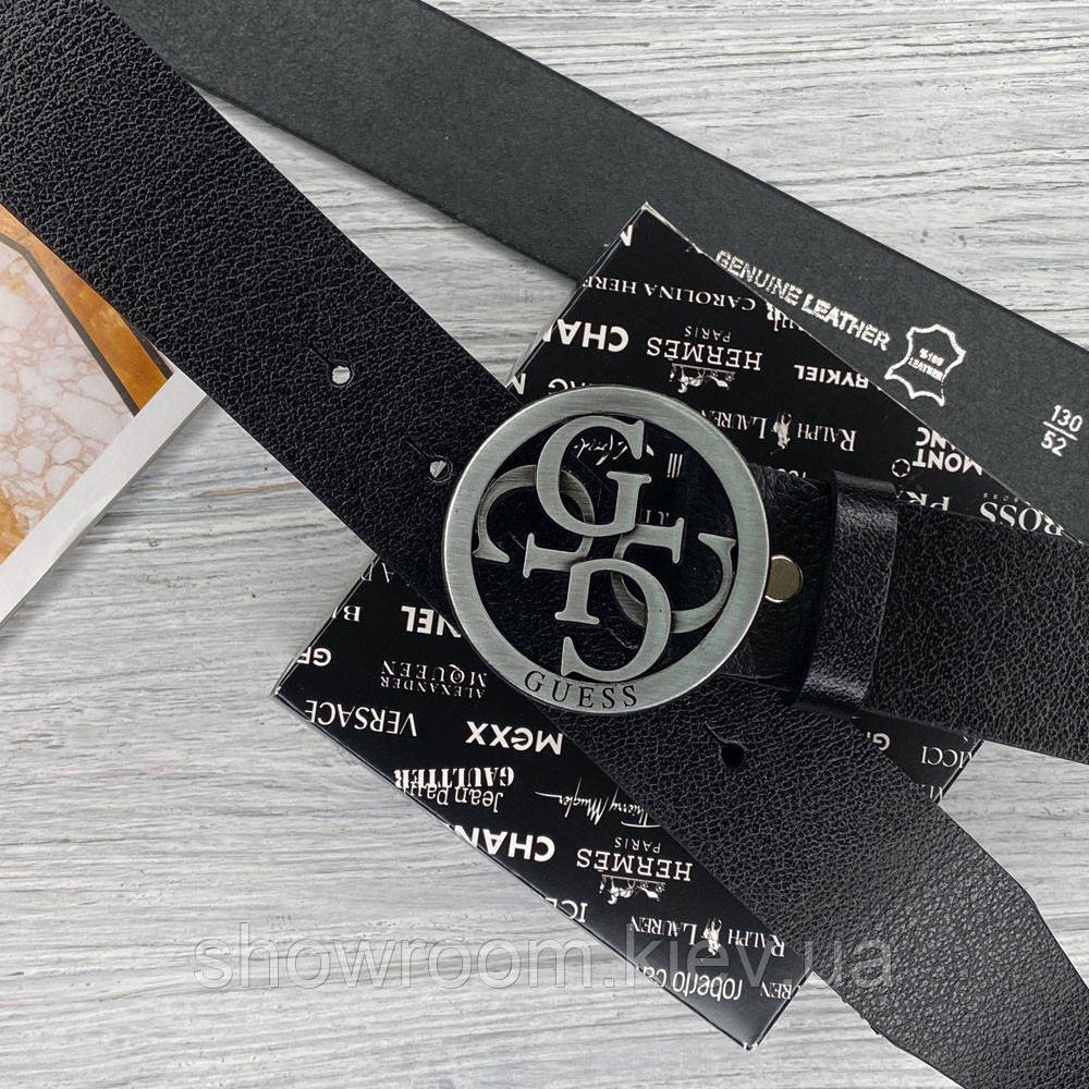 Женский кожаный ремень (4001) grey 3 см Киев - изображение 2