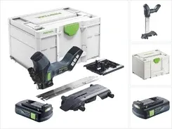 Электрическая пилка Festool ISC 240 EB-Basic akumulatorowa pilarka do izolacji 18 V 240 mm + 1x akumulator 3,0 Ah + Systainer - Киев - изображение 1