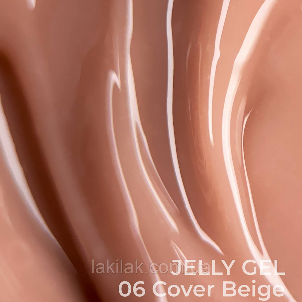 Гель-желе для нігтів ART Jelly Gel №06 Cover Beige 15мл Херсон - фото 1
