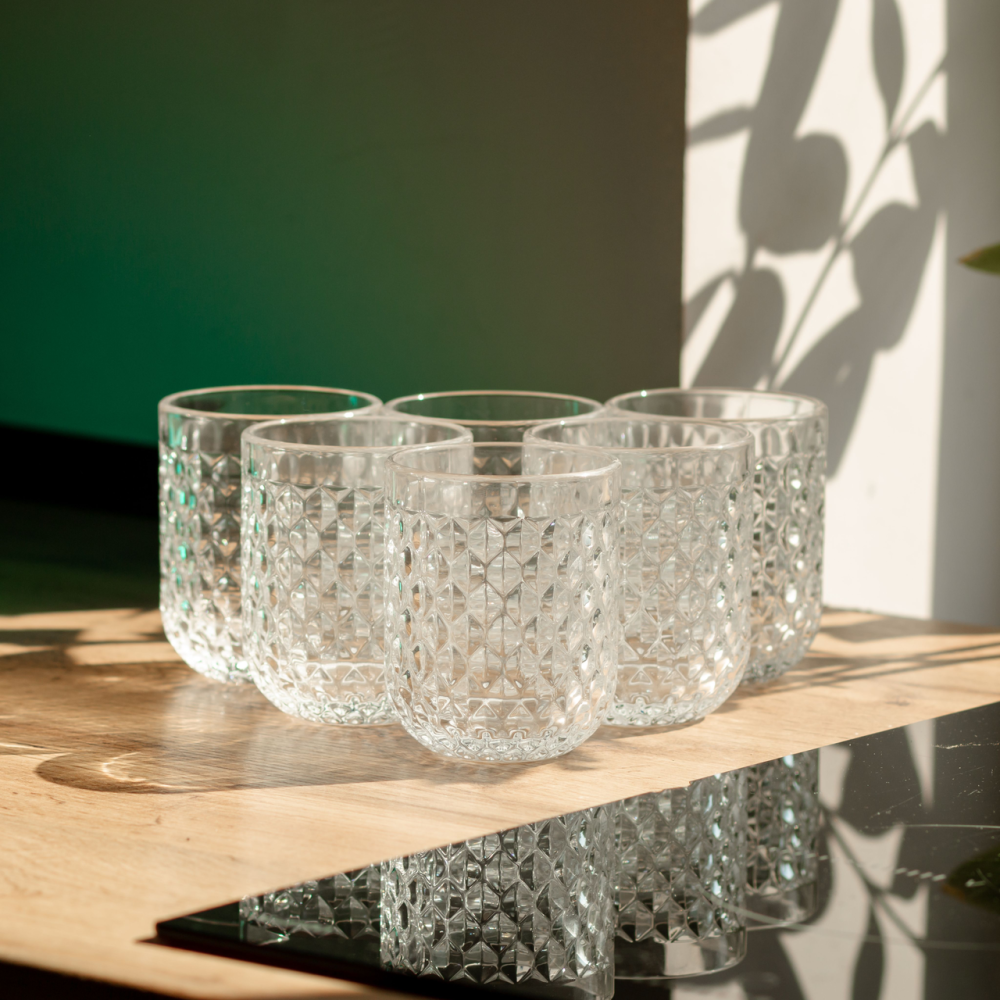 Yiwu Набір склянок 6 шт по 250 мл Прозорий HP-19-105 Киев - изображение 9